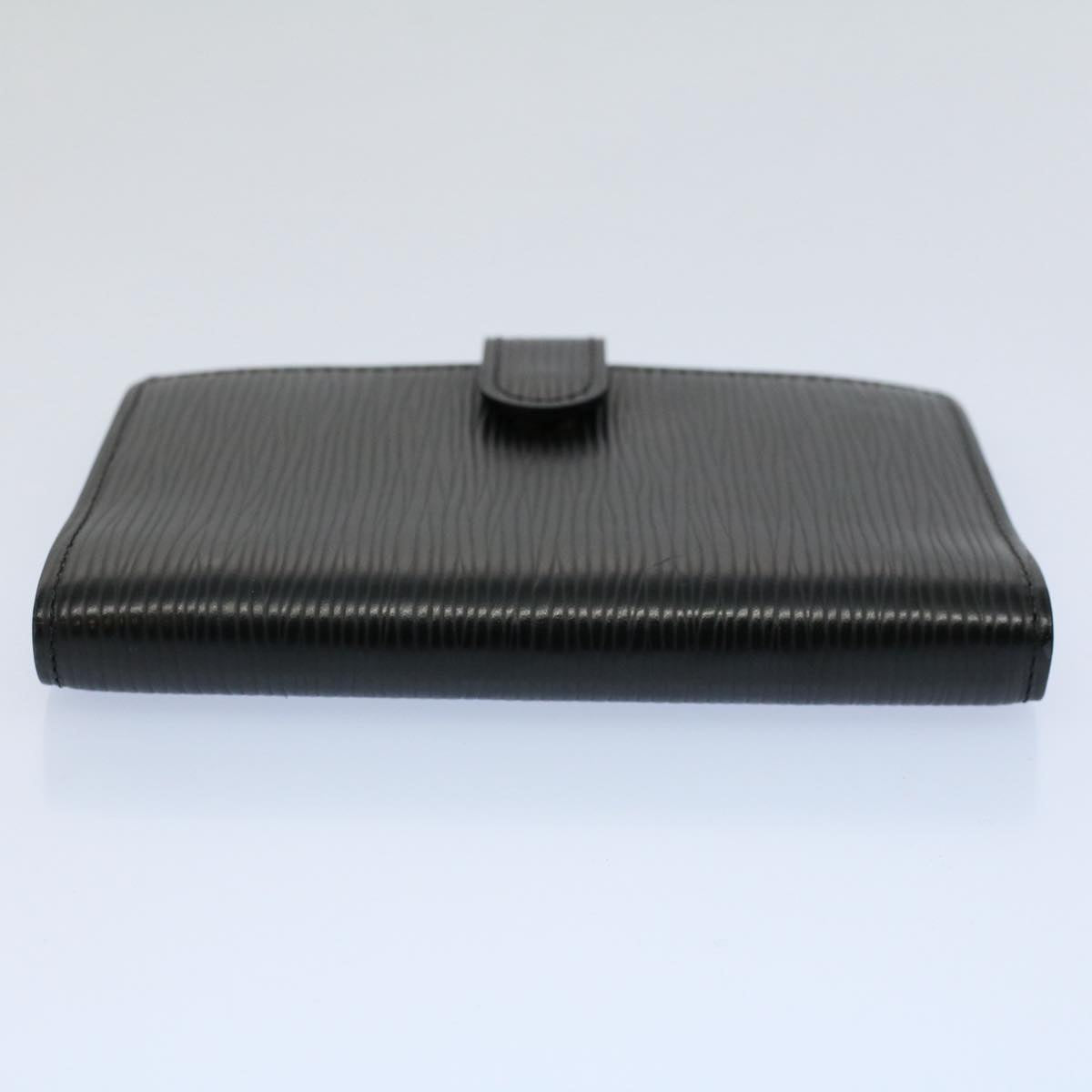 LOUIS VUITTON Epi Agenda PM Day Planner Cover Black R20052 LV bs8799