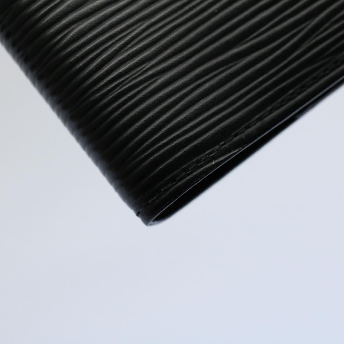 LOUIS VUITTON Epi Agenda PM Day Planner Cover Black R20052 LV bs8799