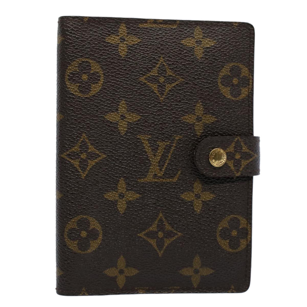 LOUIS VUITTON Monogram Agenda PM Day Planner Cover R20005 LV bs8800