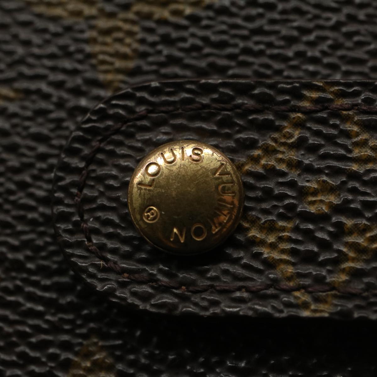 LOUIS VUITTON Monogram Agenda PM Day Planner Cover R20005 LV bs8800