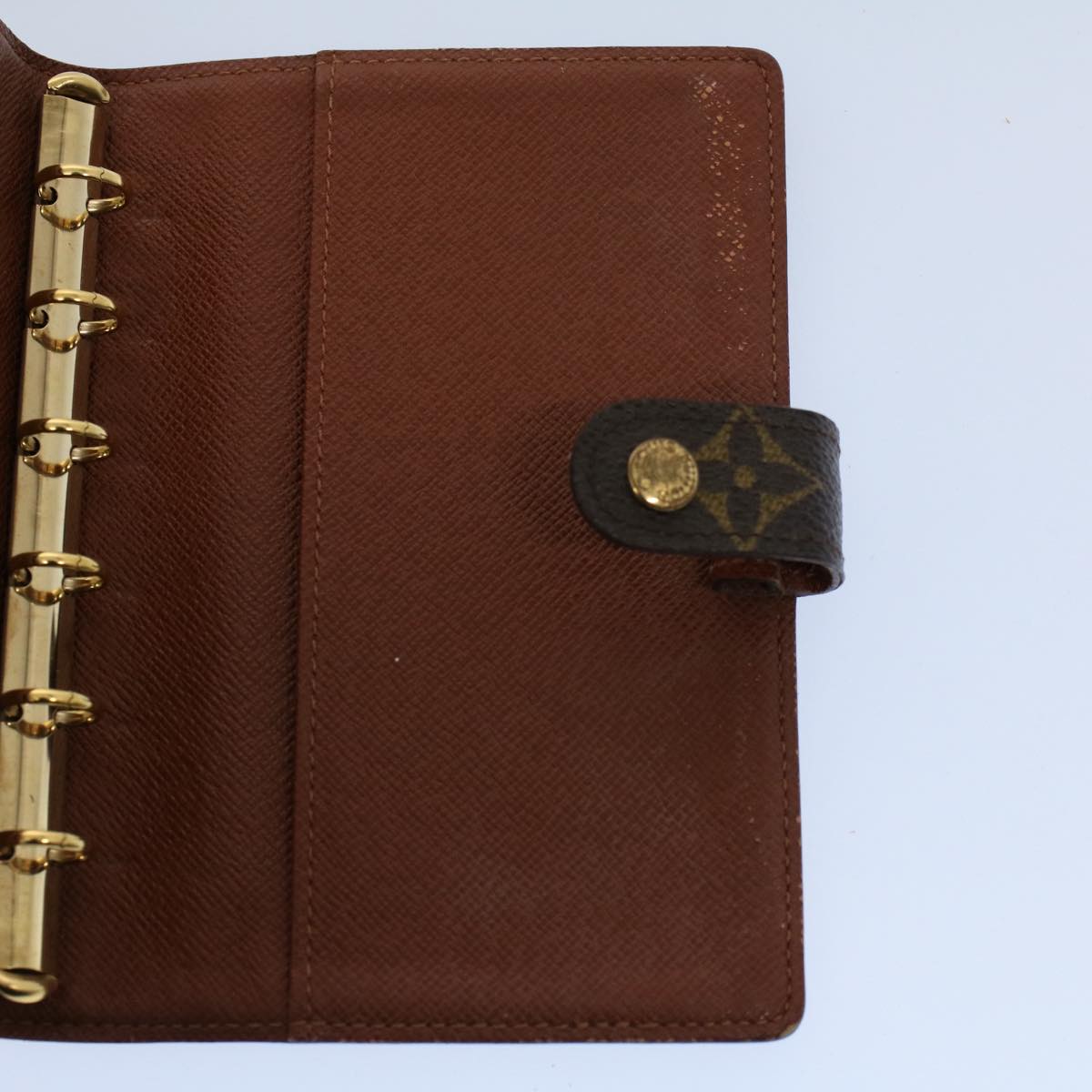 LOUIS VUITTON Monogram Agenda PM Day Planner Cover R20005 LV bs8800