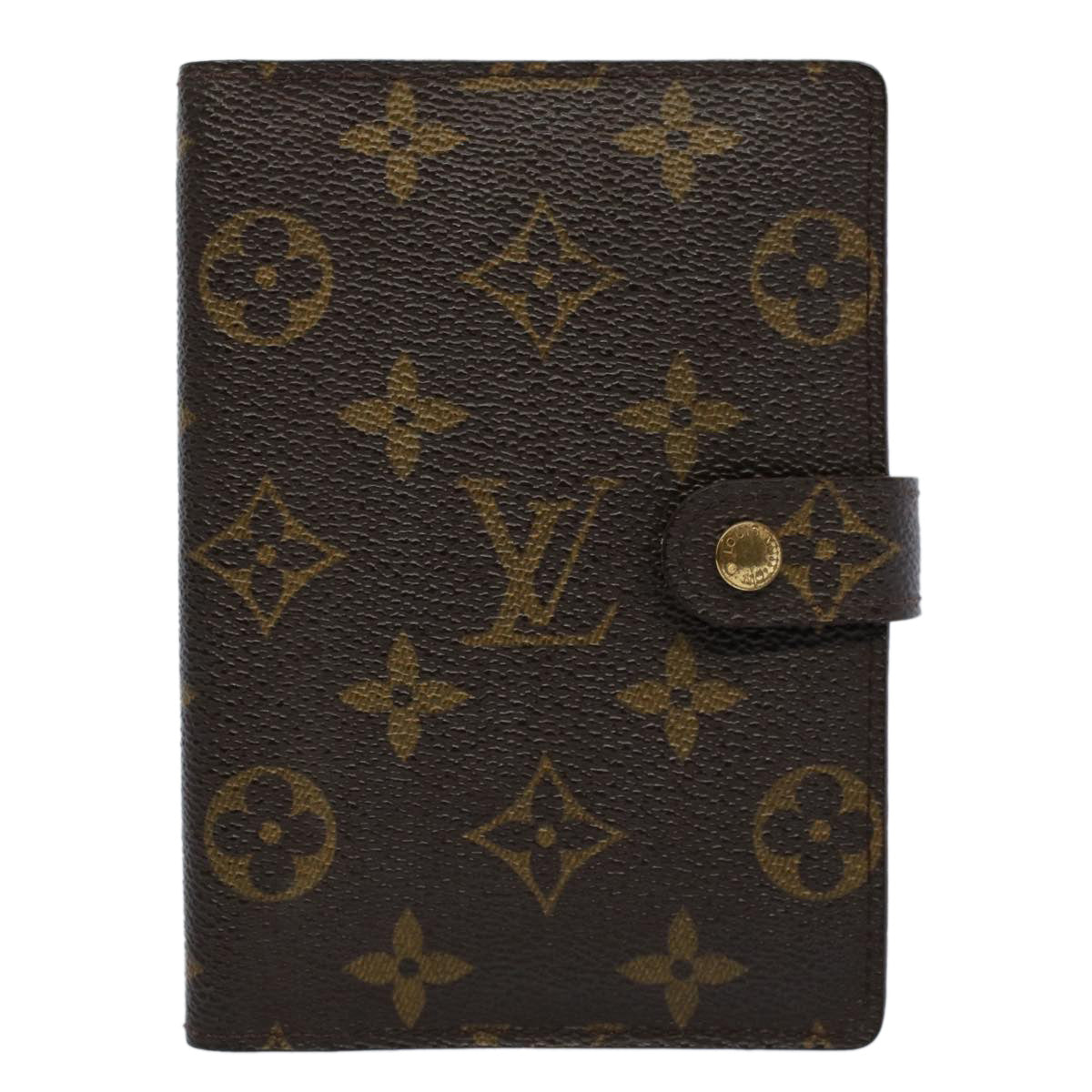 LOUIS VUITTON Monogram Agenda PM Day Planner Cover R20005 LV bs8800