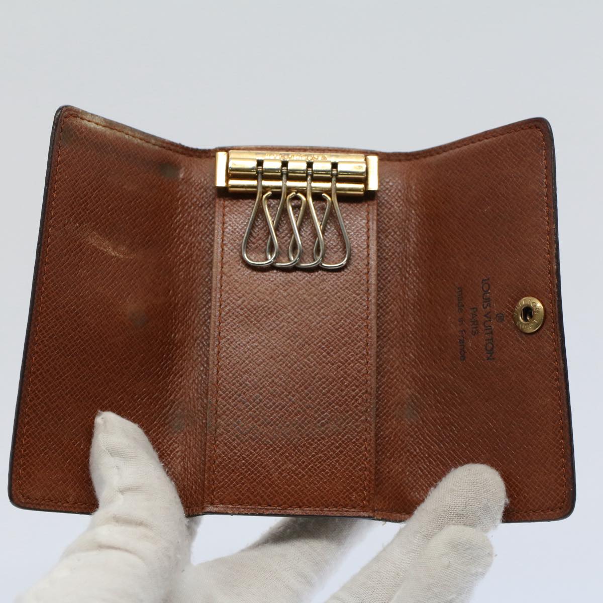 LOUIS VUITTON Monogram Multi Cles 4 Key Case M69517 LV bs8806