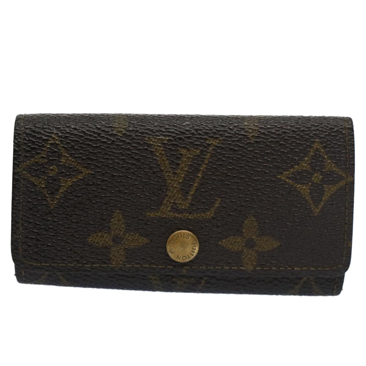 LOUIS VUITTON Monogram Multi Cles 4 Key Case M69517 LV bs8806