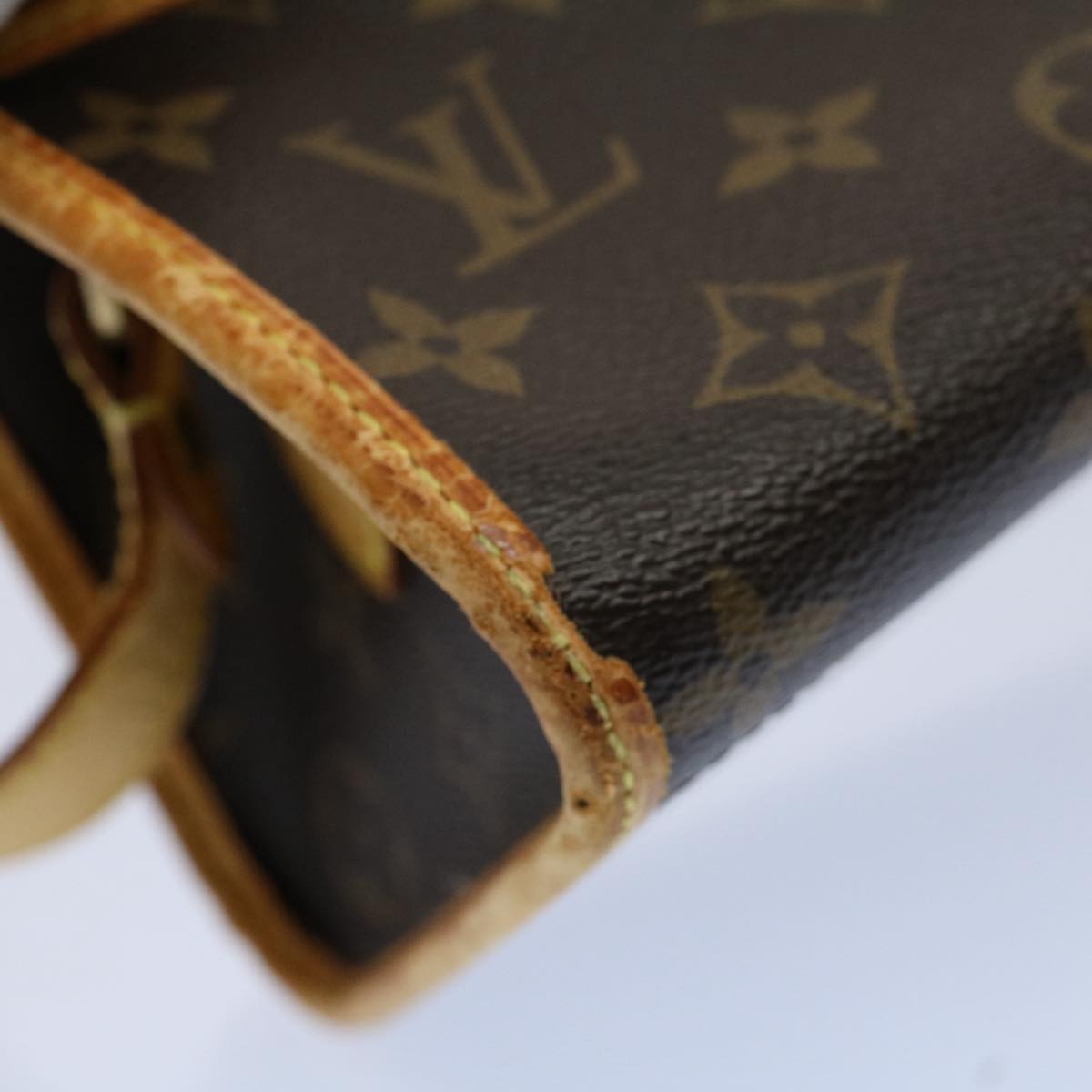 LOUIS VUITTON Monogram Popincourt Long Shoulder Bag M40008 LV bs8811