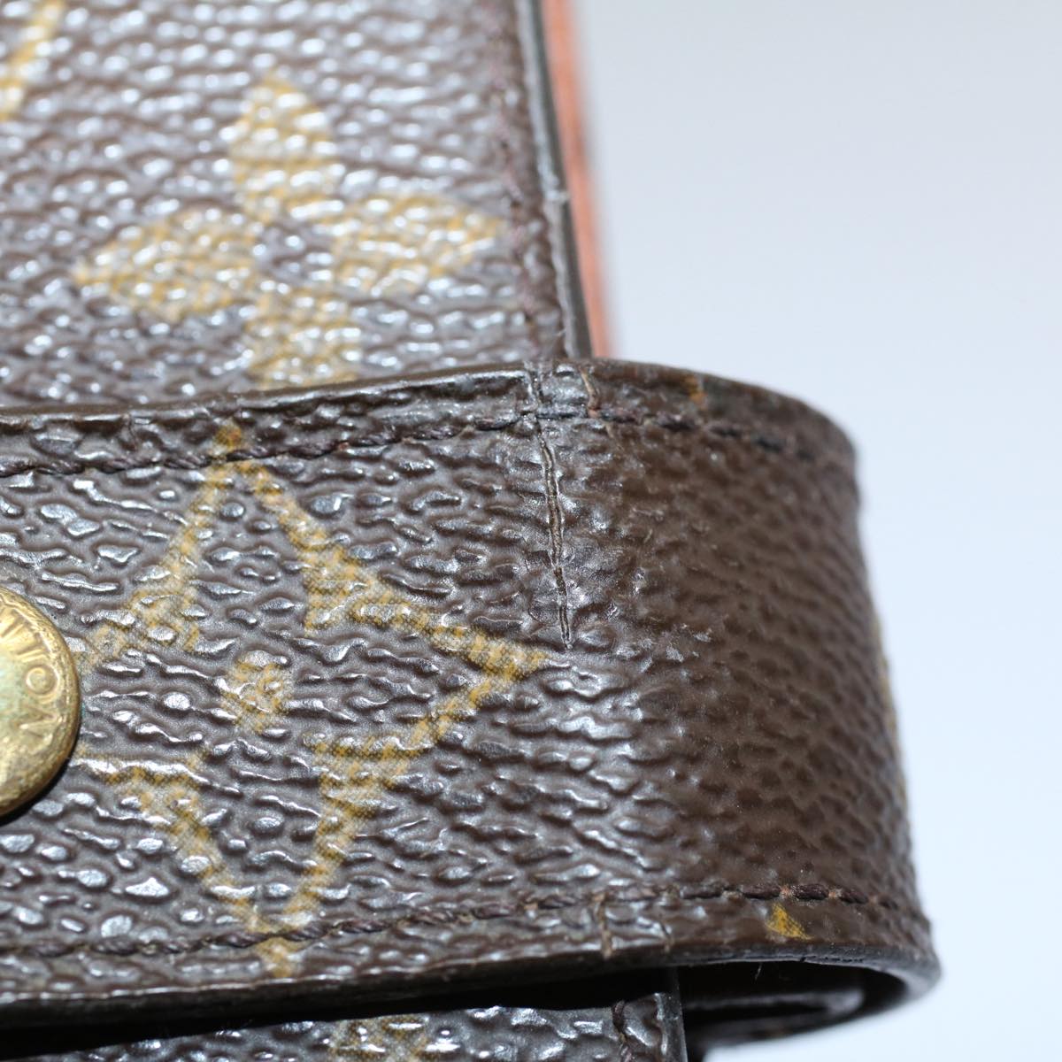LOUIS VUITTON Monogram Agenda MM Day Planner Cover R20105 LV bs8825