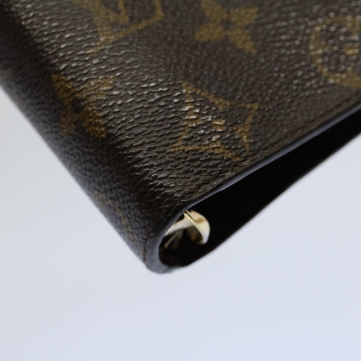 LOUIS VUITTON Monogram Agenda MM Day Planner Cover R20105 LV bs8825