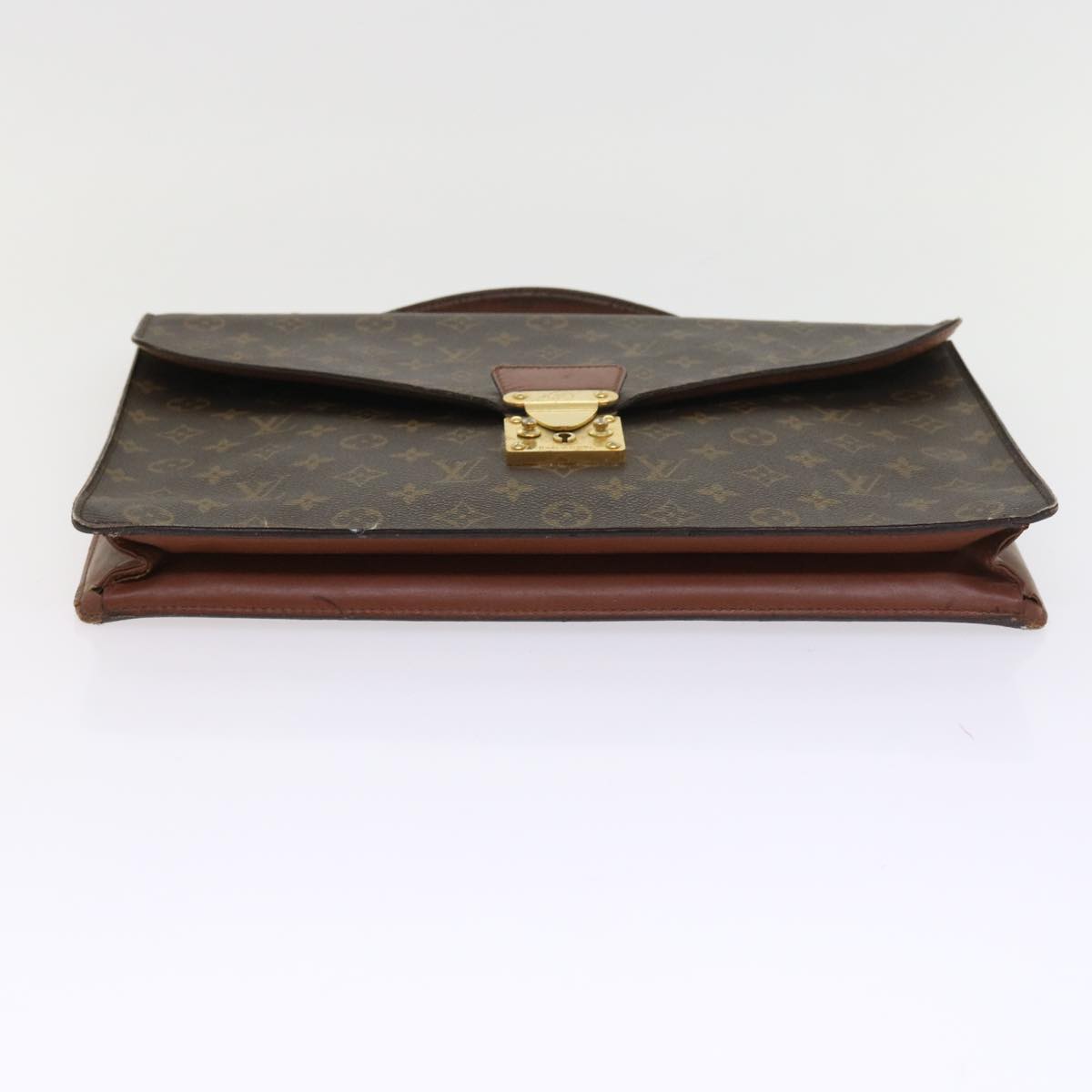 LOUIS VUITTON Monogram Porte Documents Bandouliere Bag M53338 LV bs8826