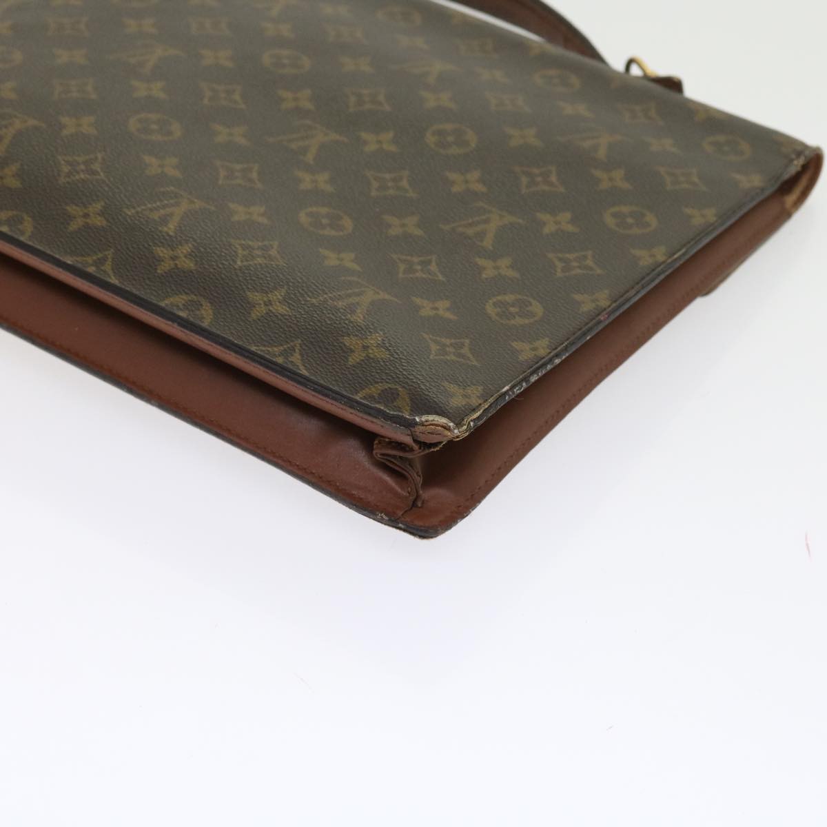 LOUIS VUITTON Monogram Porte Documents Bandouliere Bag M53338 LV bs8826