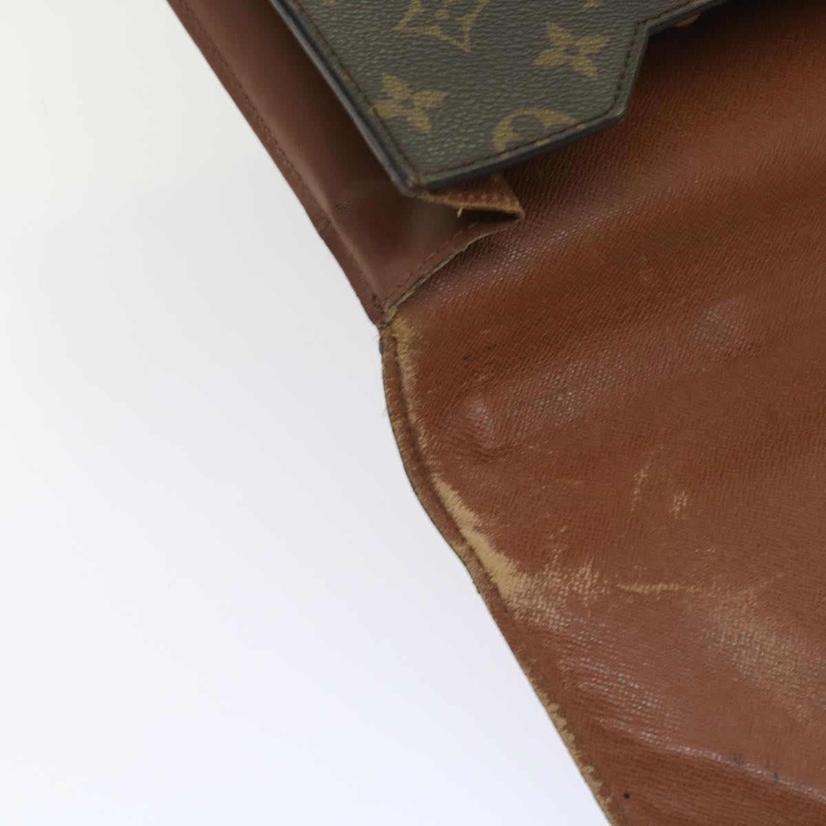 LOUIS VUITTON Monogram Porte Documents Bandouliere Bag M53338 LV bs8826