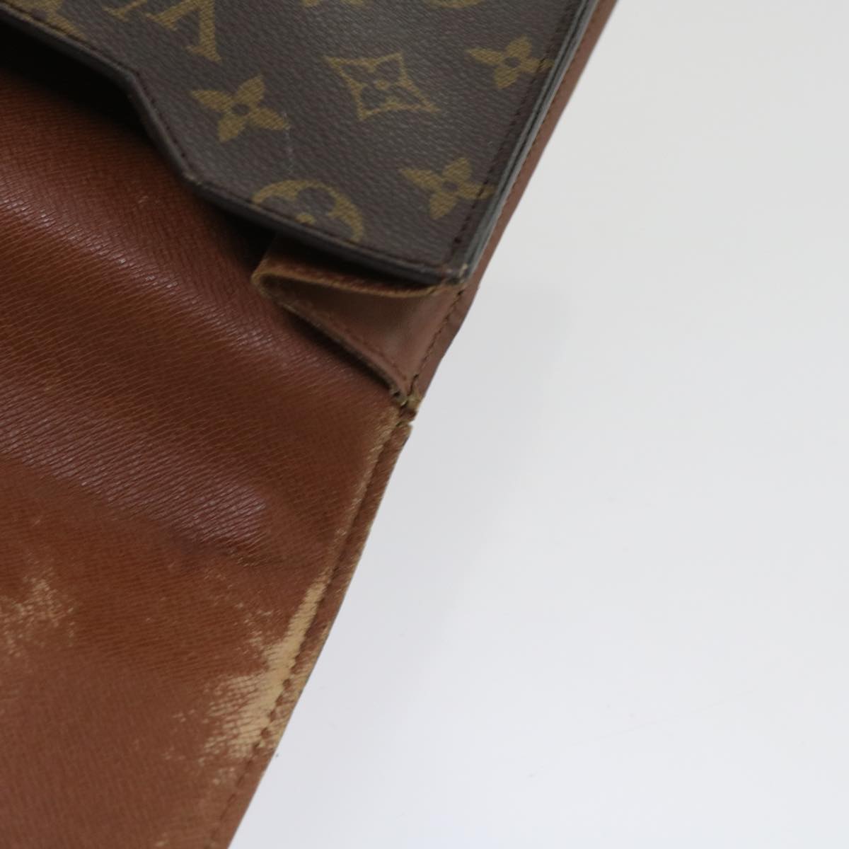 LOUIS VUITTON Monogram Porte Documents Bandouliere Bag M53338 LV bs8826