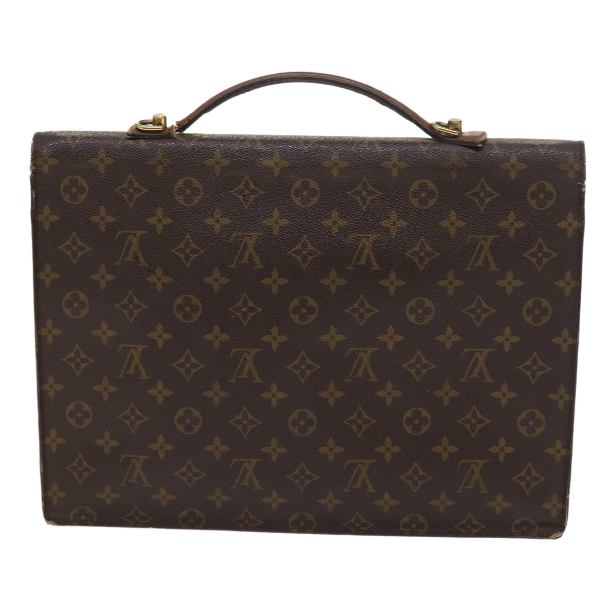 LOUIS VUITTON Monogram Porte Documents Bandouliere Bag M53338 LV bs8826