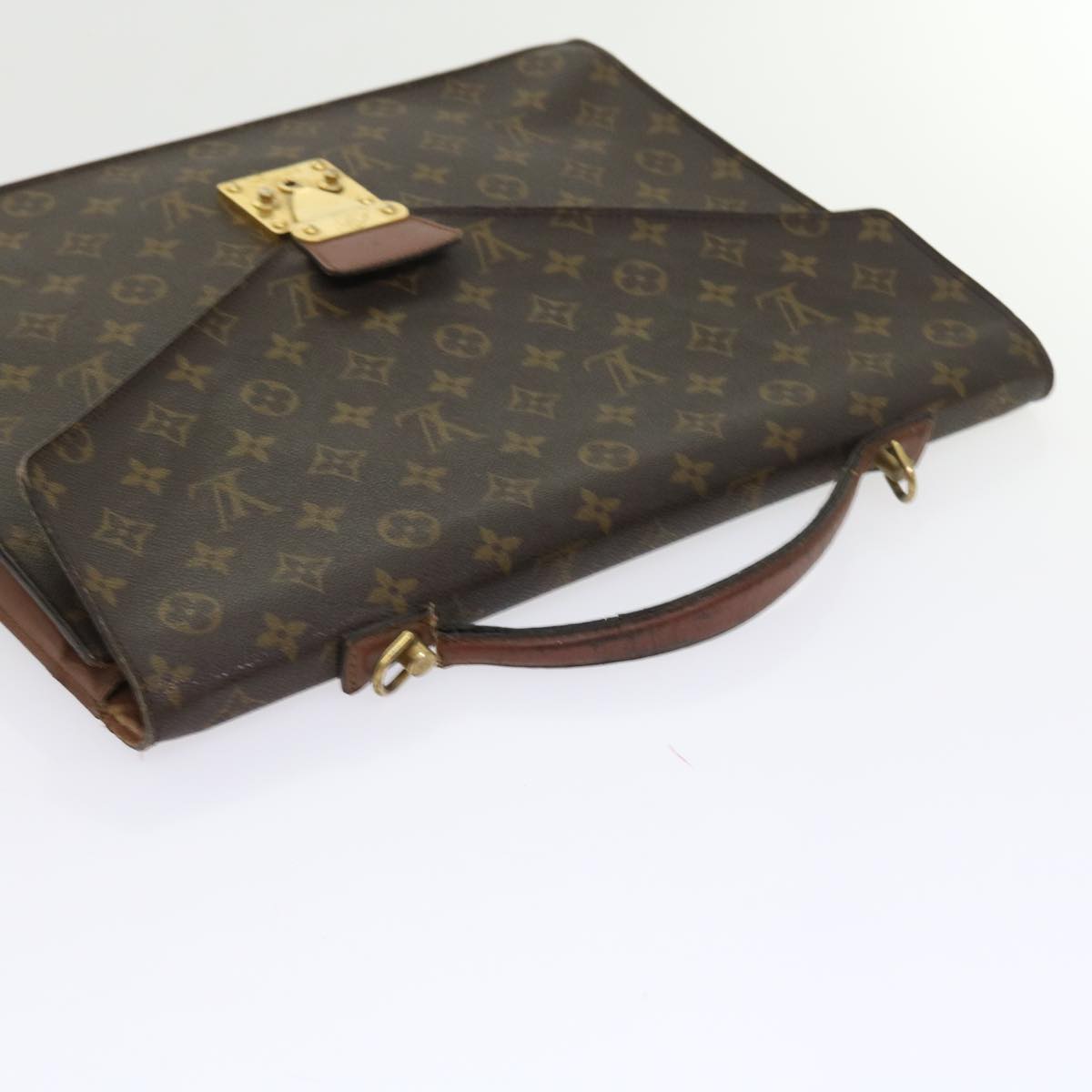LOUIS VUITTON Monogram Porte Documents Bandouliere Bag M53338 LV bs8826