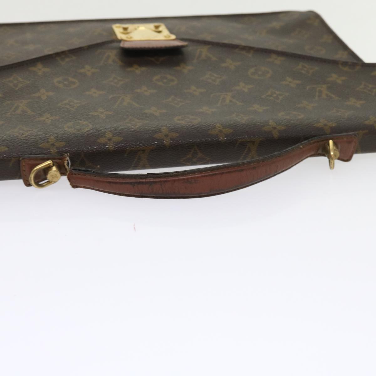LOUIS VUITTON Monogram Porte Documents Bandouliere Bag M53338 LV bs8826