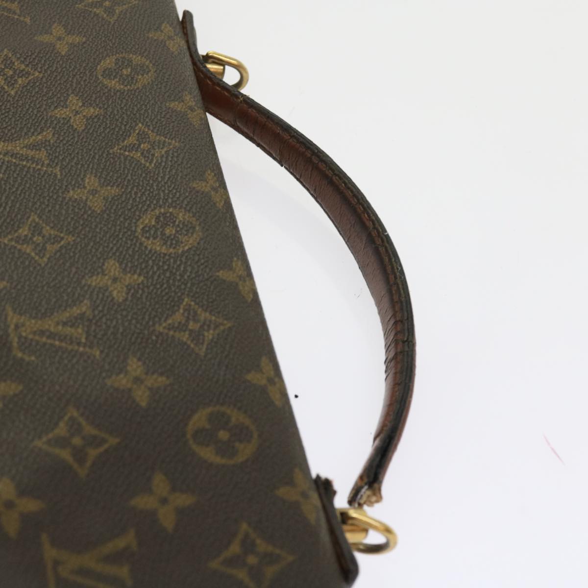 LOUIS VUITTON Monogram Porte Documents Bandouliere Bag M53338 LV bs8826