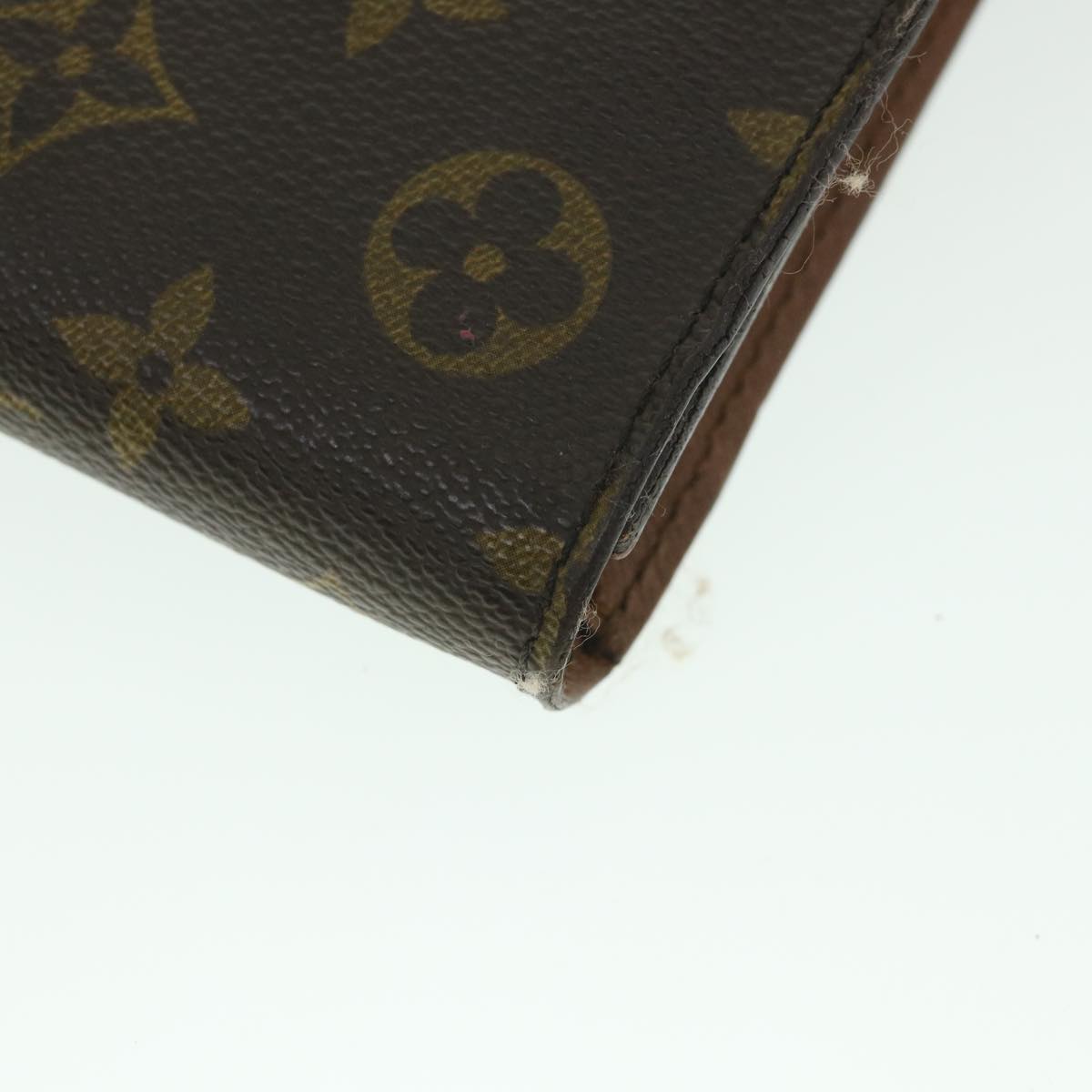 LOUIS VUITTON Monogram Porte Envelope Clutch Bag M51801 LV bs8842