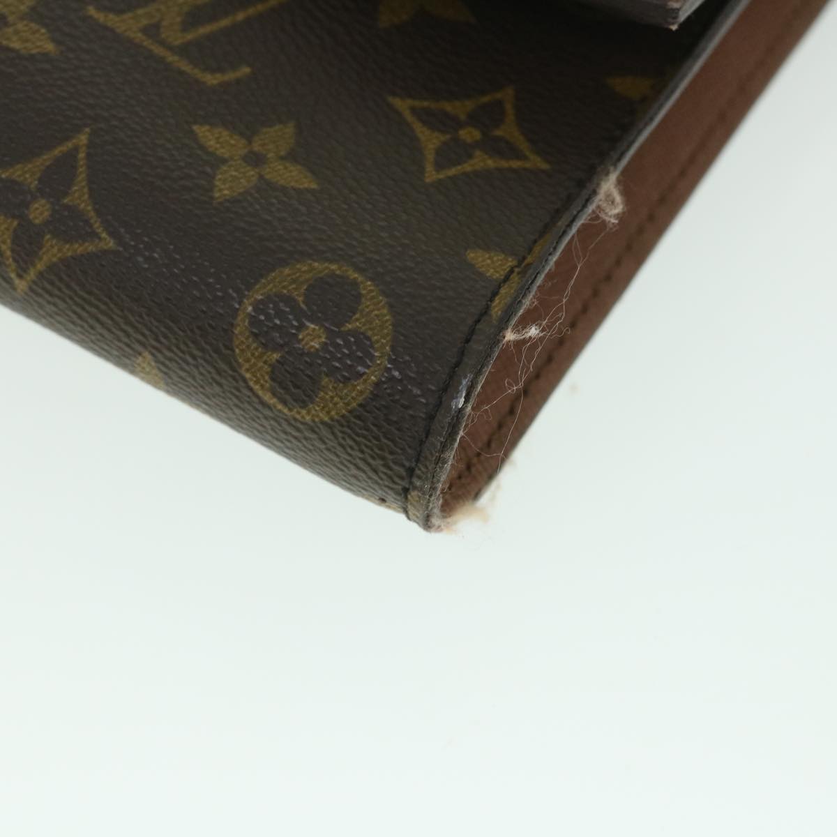 LOUIS VUITTON Monogram Porte Envelope Clutch Bag M51801 LV bs8842