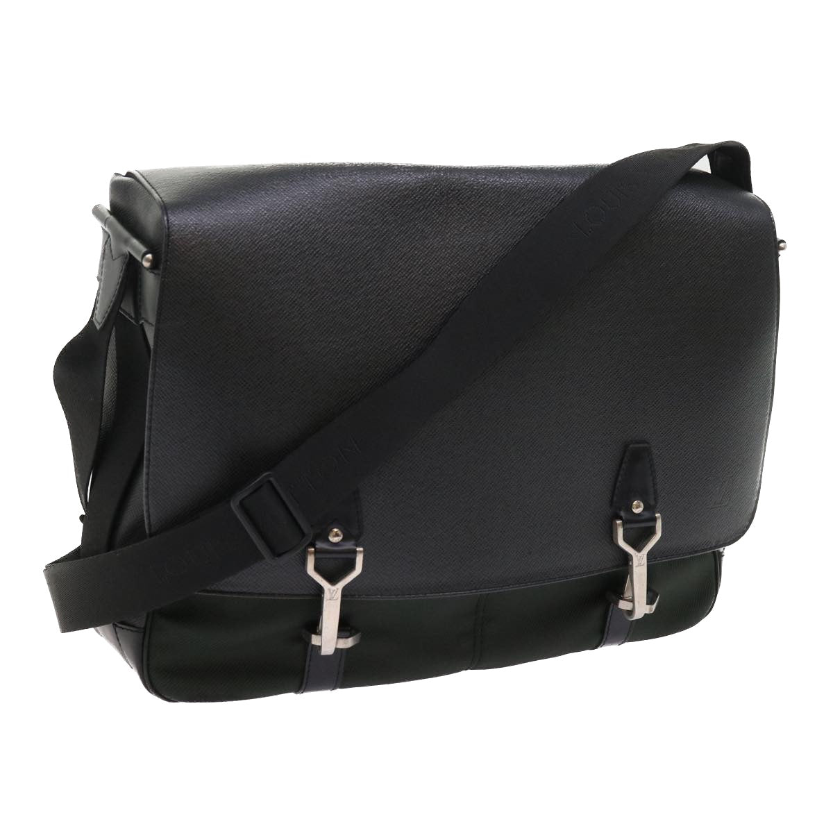 LOUIS VUITTON Taiga Leather Delsous Shoulder Bag Epicea M30164 LV bs8863
