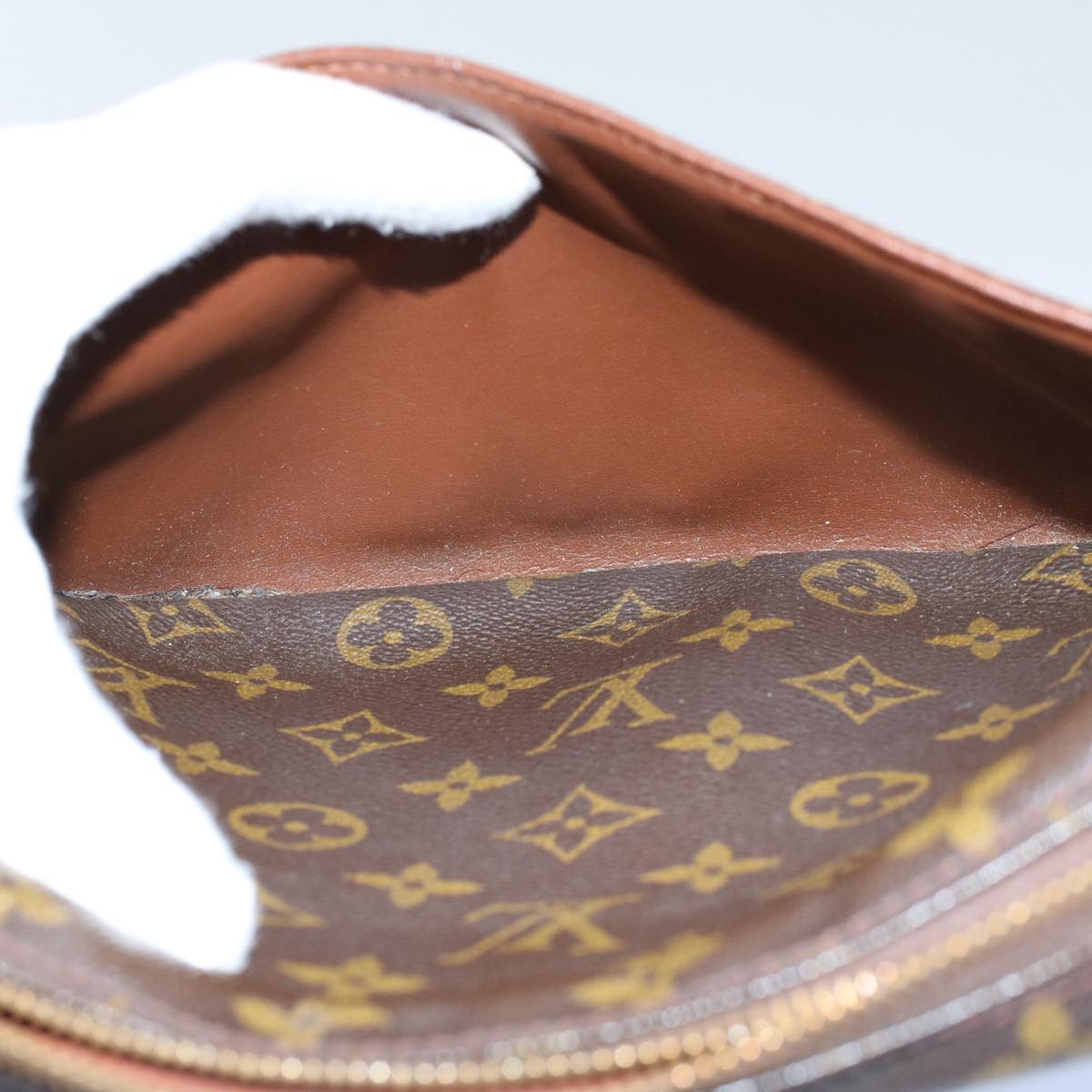 LOUIS VUITTON Monogram Jeune Fille MM Shoulder Bag M51226 LV bs8866