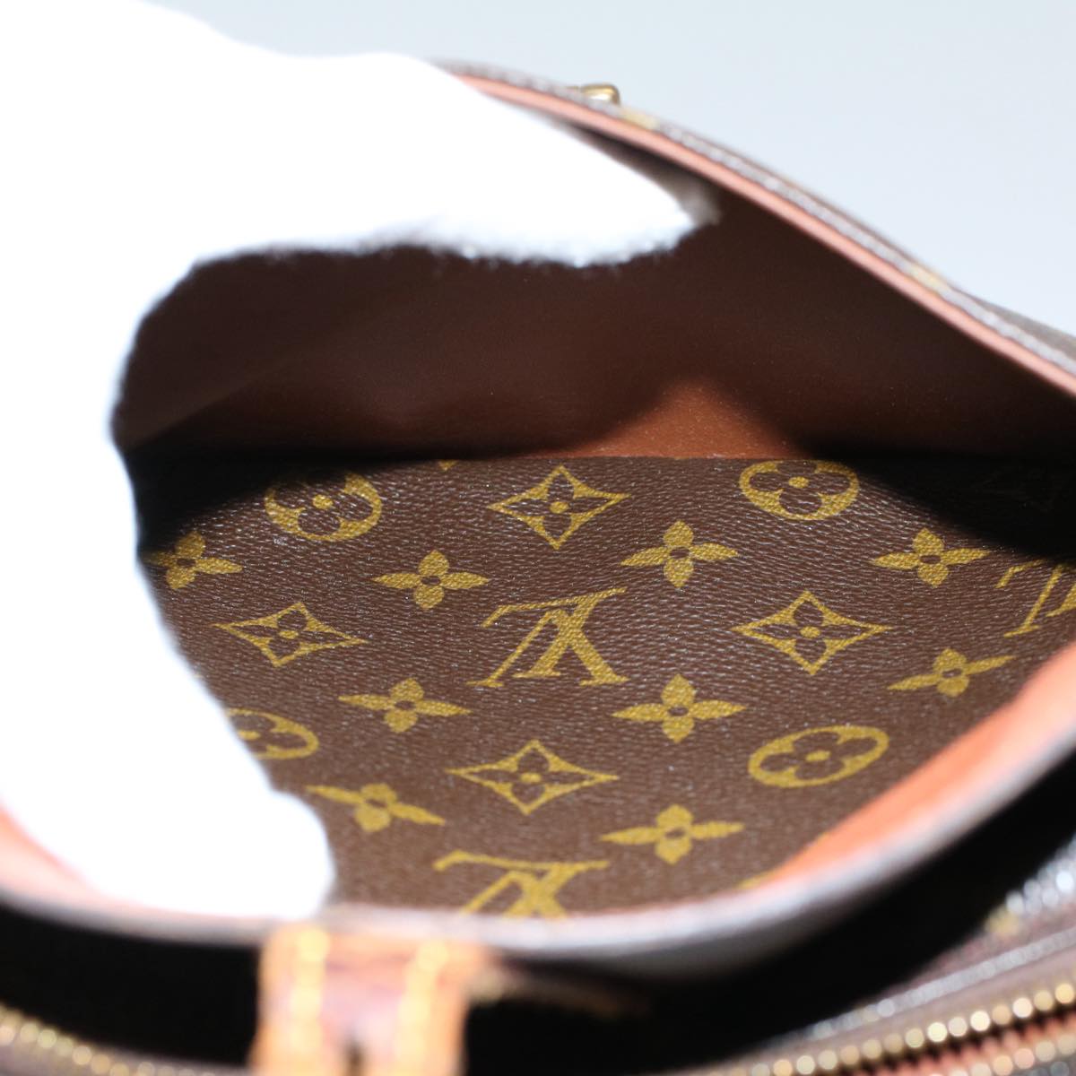 LOUIS VUITTON Monogram Jeune Fille MM Shoulder Bag M51226 LV bs8866