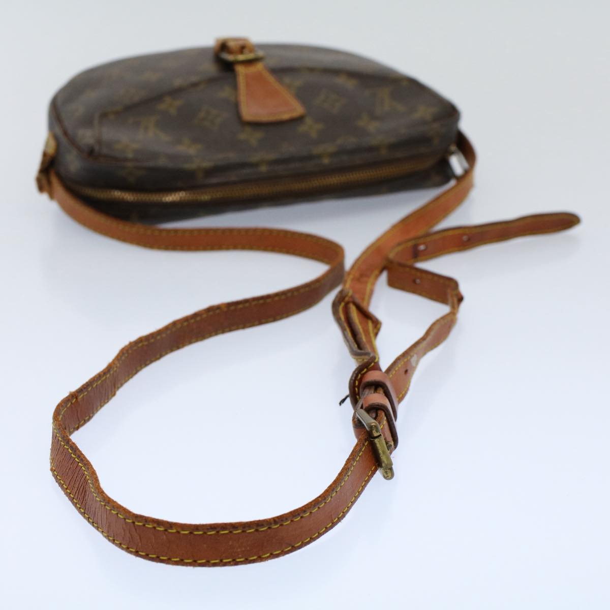 LOUIS VUITTON Monogram Jeune Fille MM Shoulder Bag M51226 LV bs8866