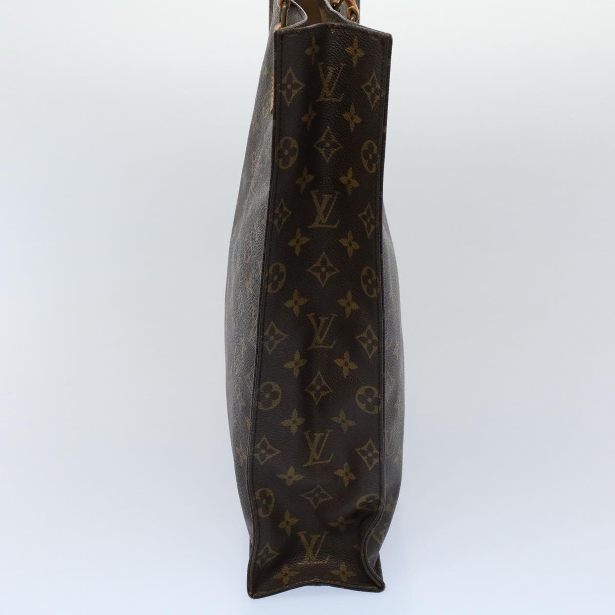 LOUIS VUITTON Monogram Sac Plat Hand Bag M51140 LV bs8869