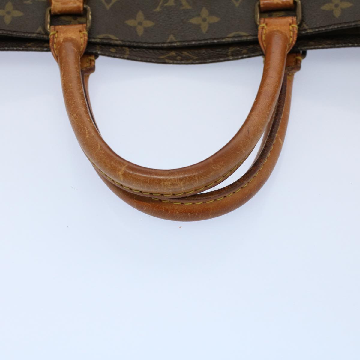 LOUIS VUITTON Monogram Sac Plat Hand Bag M51140 LV bs8869