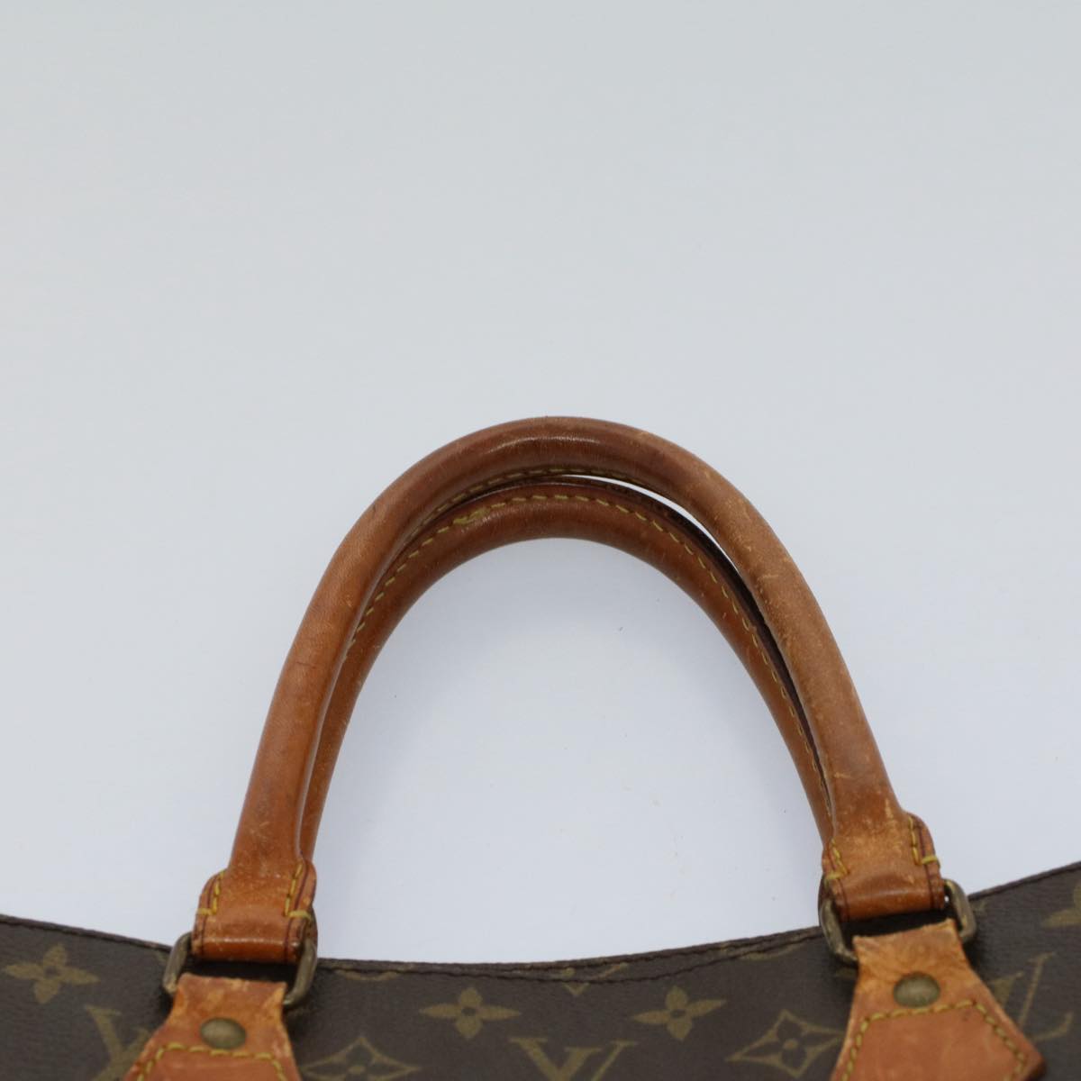 LOUIS VUITTON Monogram Sac Plat Hand Bag M51140 LV bs8869