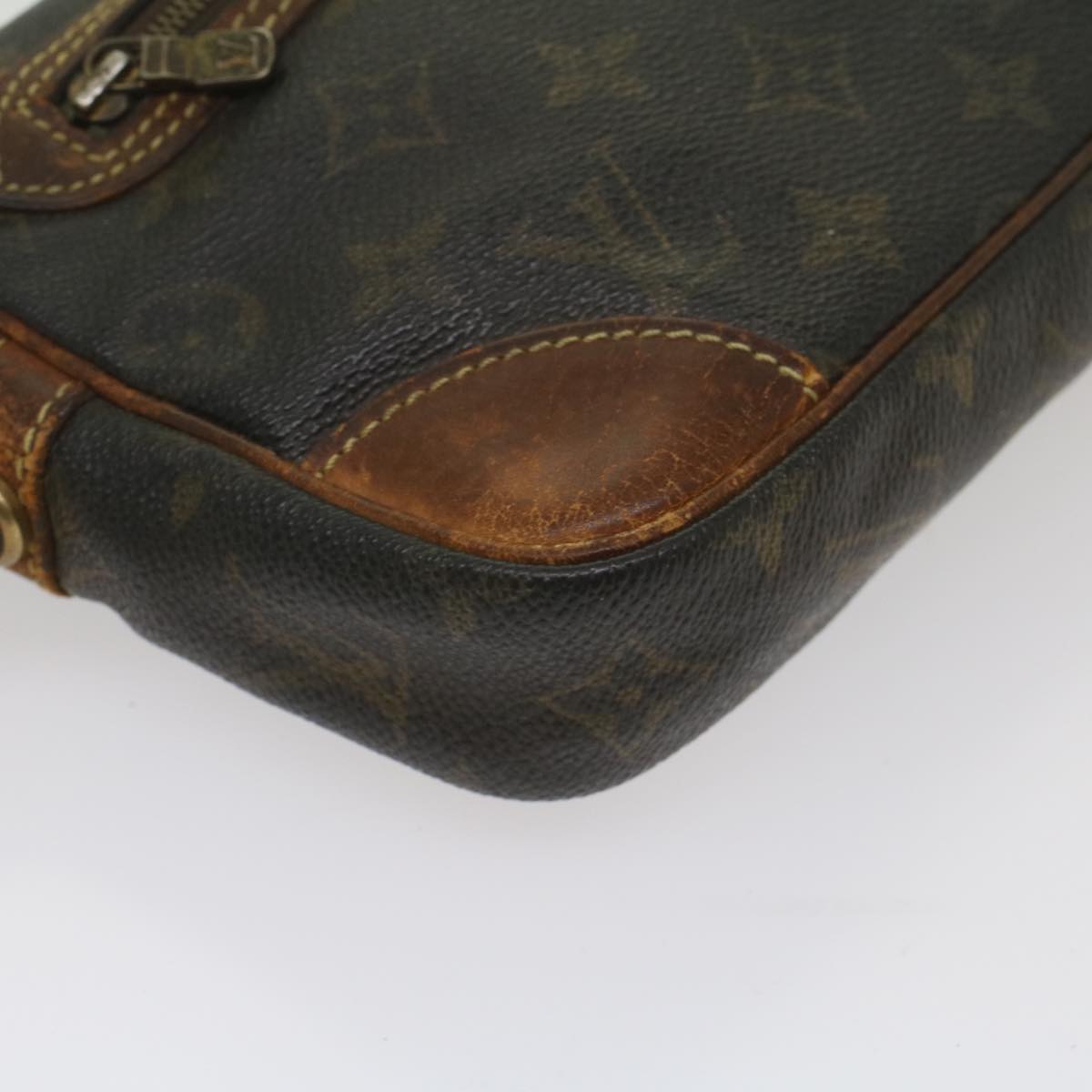 LOUIS VUITTON Monogram Marly Dragonne PM Clutch Bag M51827 LV bs8871