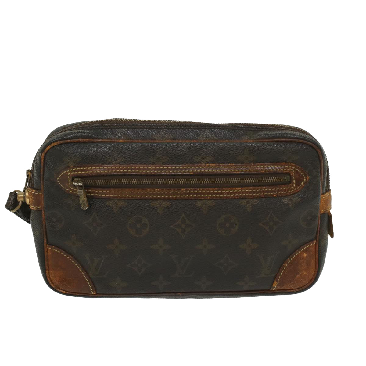 LOUIS VUITTON Monogram Marly Dragonne PM Clutch Bag M51827 LV bs8871