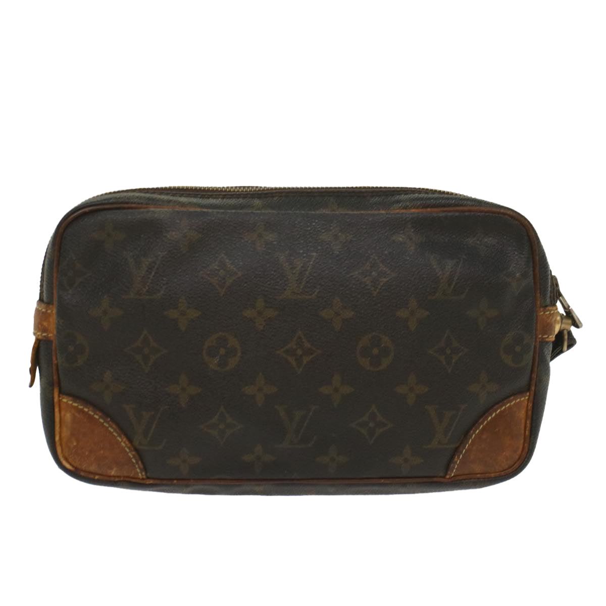 LOUIS VUITTON Monogram Marly Dragonne PM Clutch Bag M51827 LV bs8871
