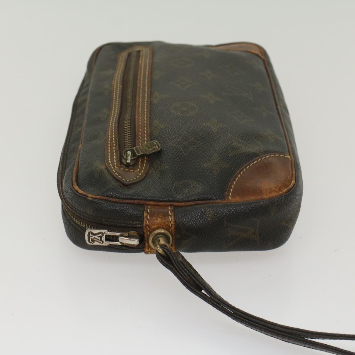 LOUIS VUITTON Monogram Marly Dragonne PM Clutch Bag M51827 LV bs8871