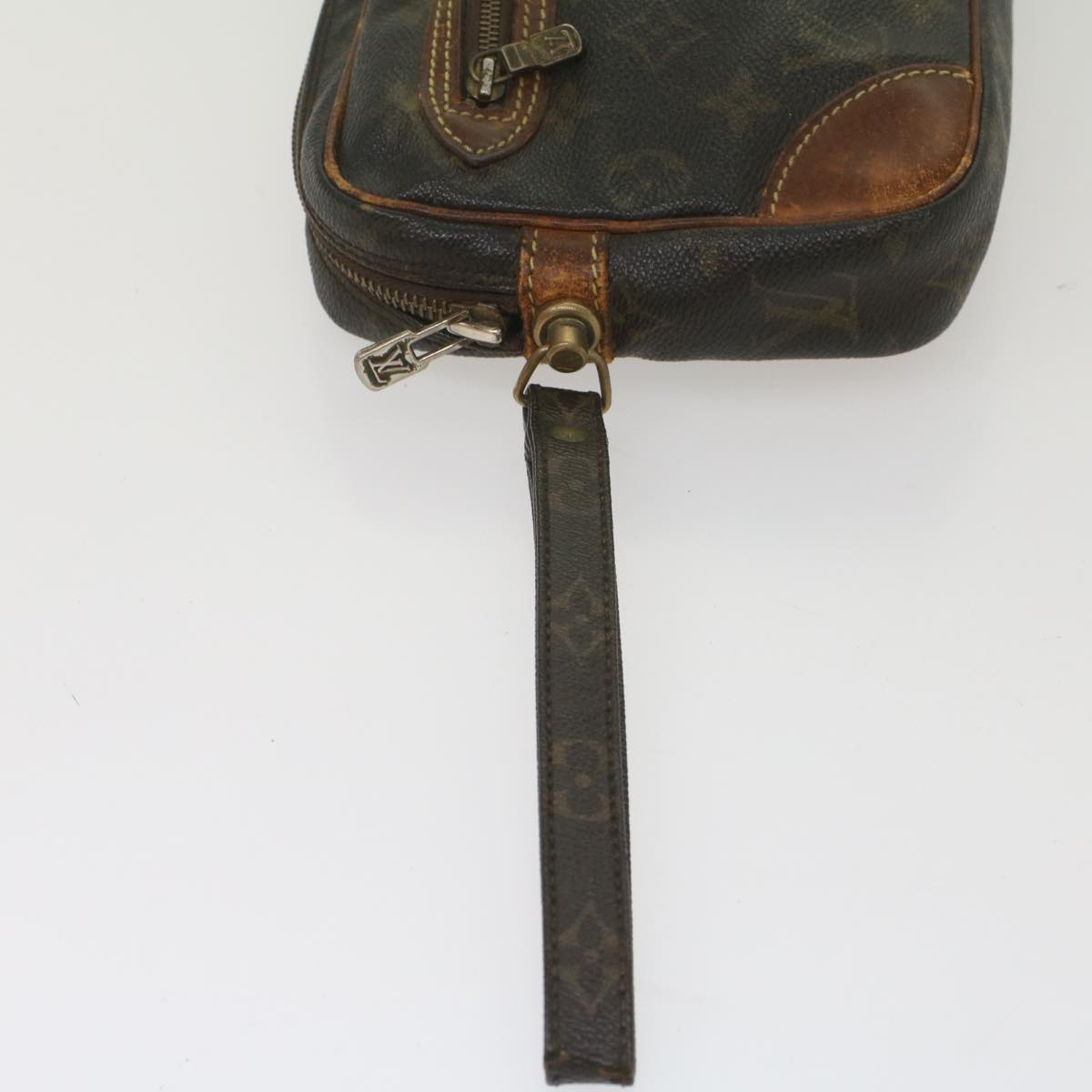 LOUIS VUITTON Monogram Marly Dragonne PM Clutch Bag M51827 LV bs8871