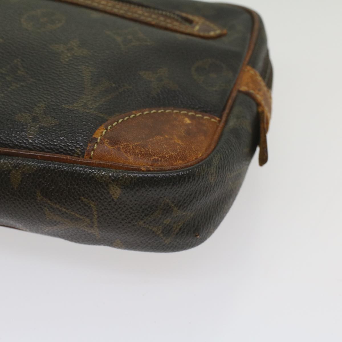 LOUIS VUITTON Monogram Marly Dragonne PM Clutch Bag M51827 LV bs8871