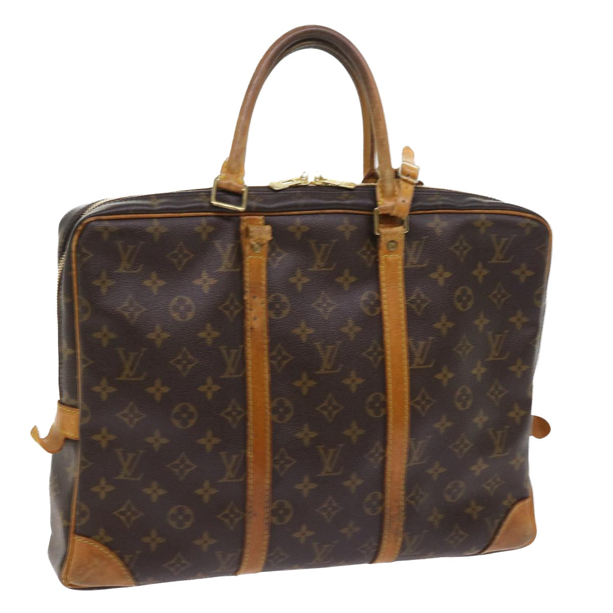 LOUIS VUITTON Monogram Porte Documents Voyage Business Bag M53361 LV bs8872