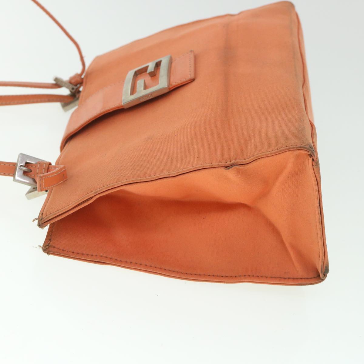 Luxury FendiShoulder Bag Nylon Orangebs8893