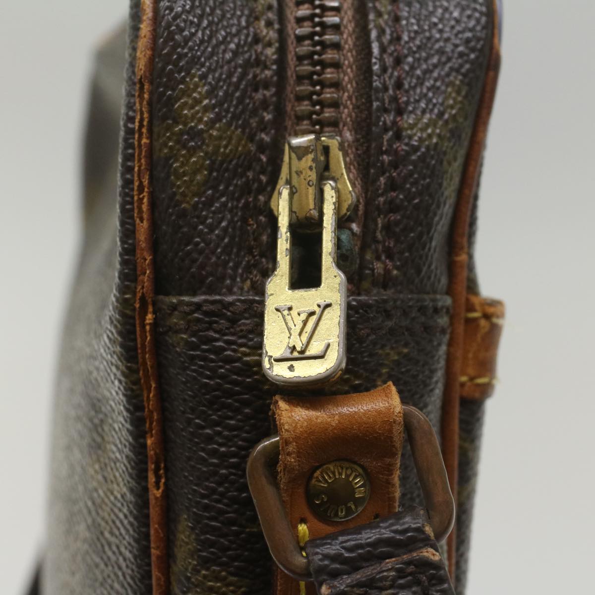 LOUIS VUITTON Monogram Danube Shoulder Bag M45266 LV bs8933