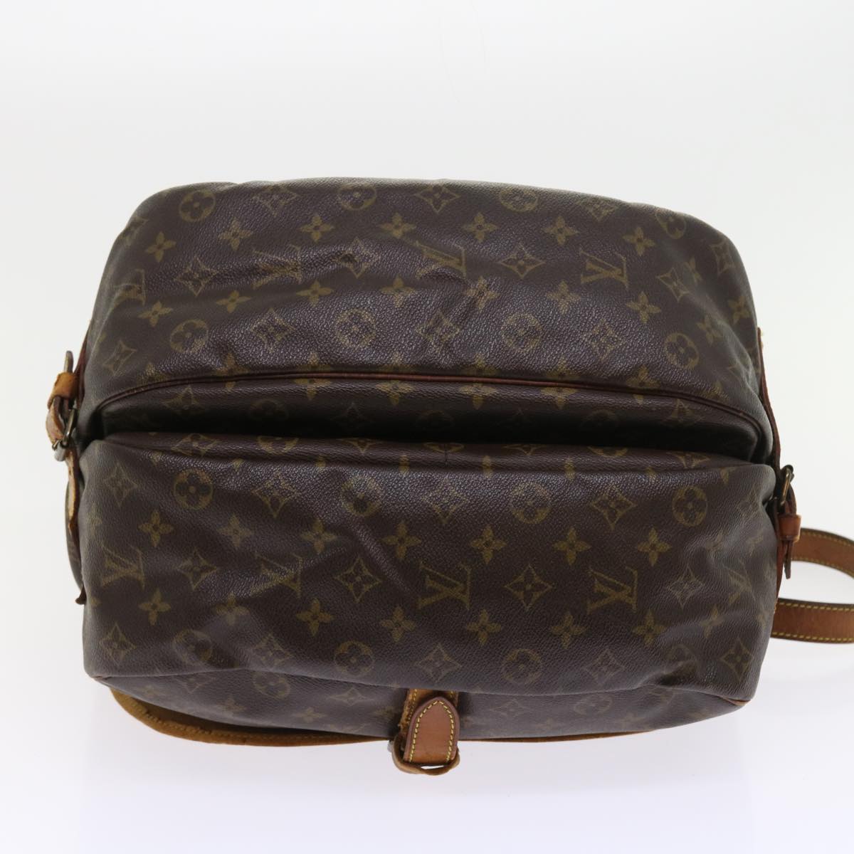 LOUIS VUITTON Monogram Saumur 35 Shoulder Bag M42254 LV bs8963