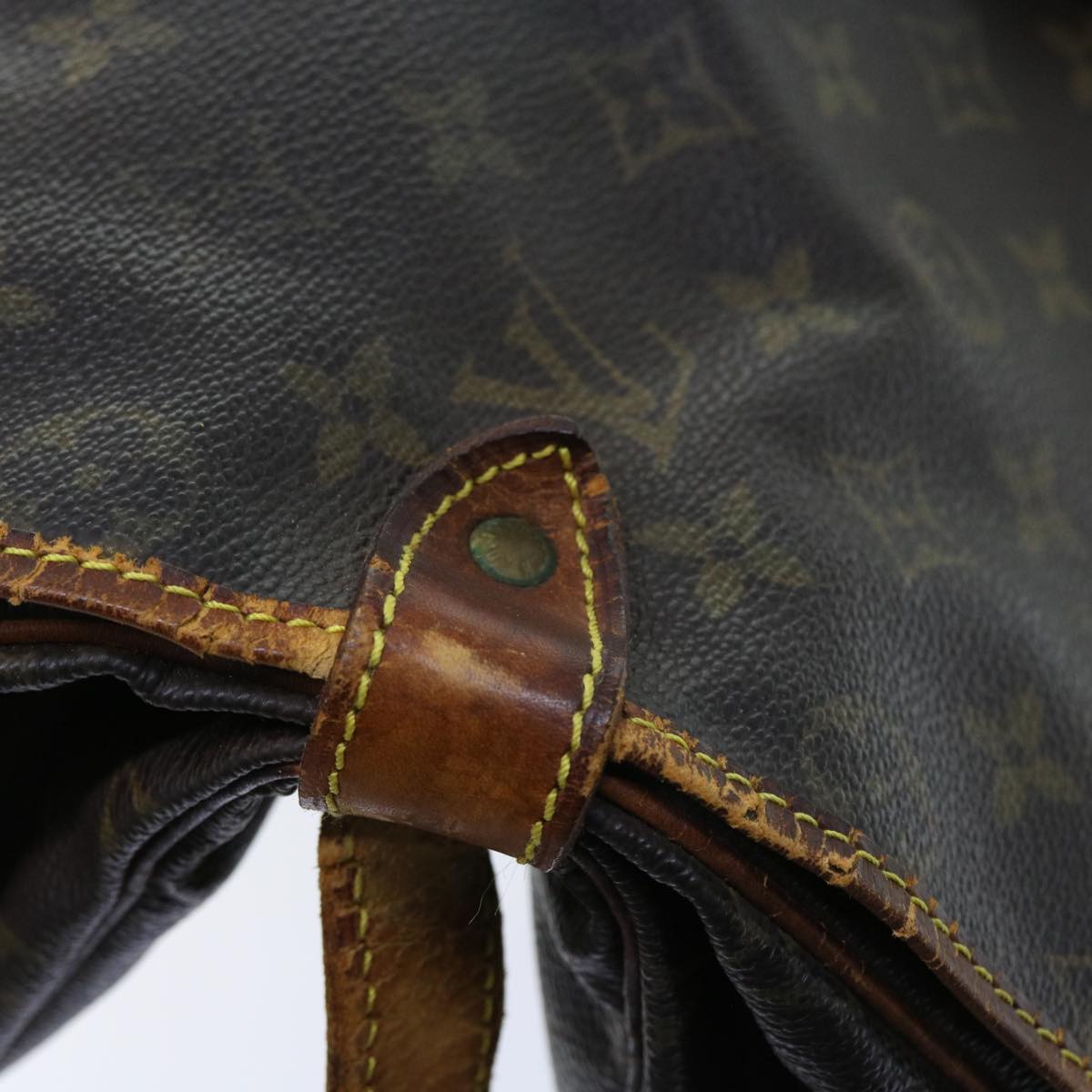 LOUIS VUITTON Monogram Saumur 35 Shoulder Bag M42254 LV bs8963