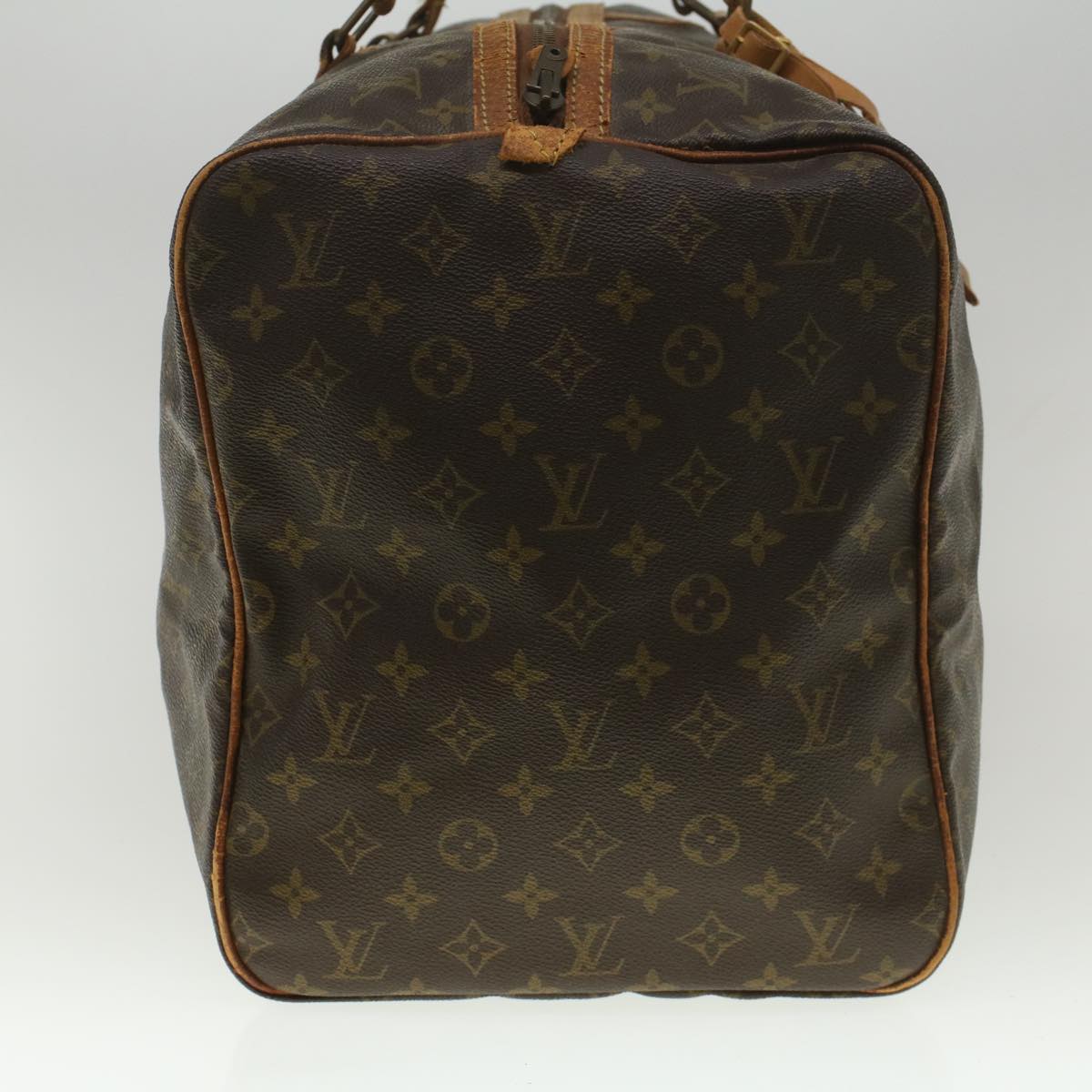 LOUIS VUITTON Monogram Sac Souple 55 Boston Bag M41622 LV bs8964