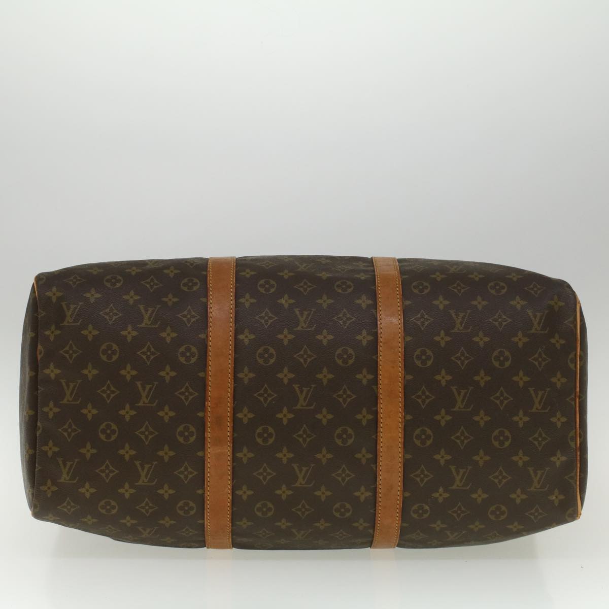 LOUIS VUITTON Monogram Sac Souple 55 Boston Bag M41622 LV bs8964