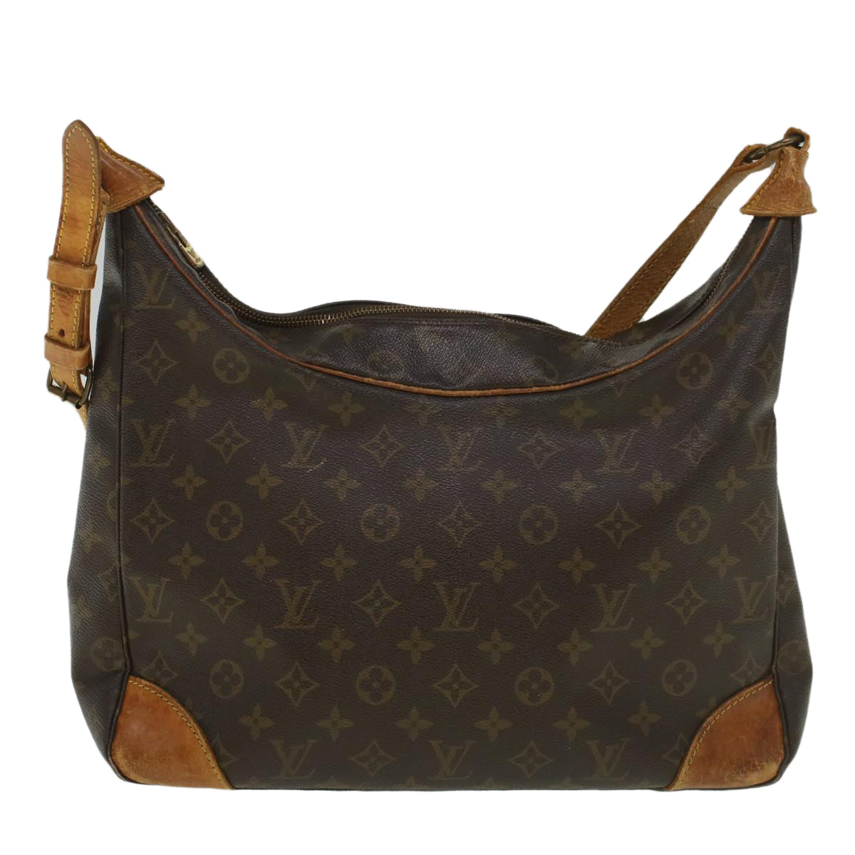 LOUIS VUITTON Monogram Boulogne 35 Shoulder Bag M51260 LV bs8967