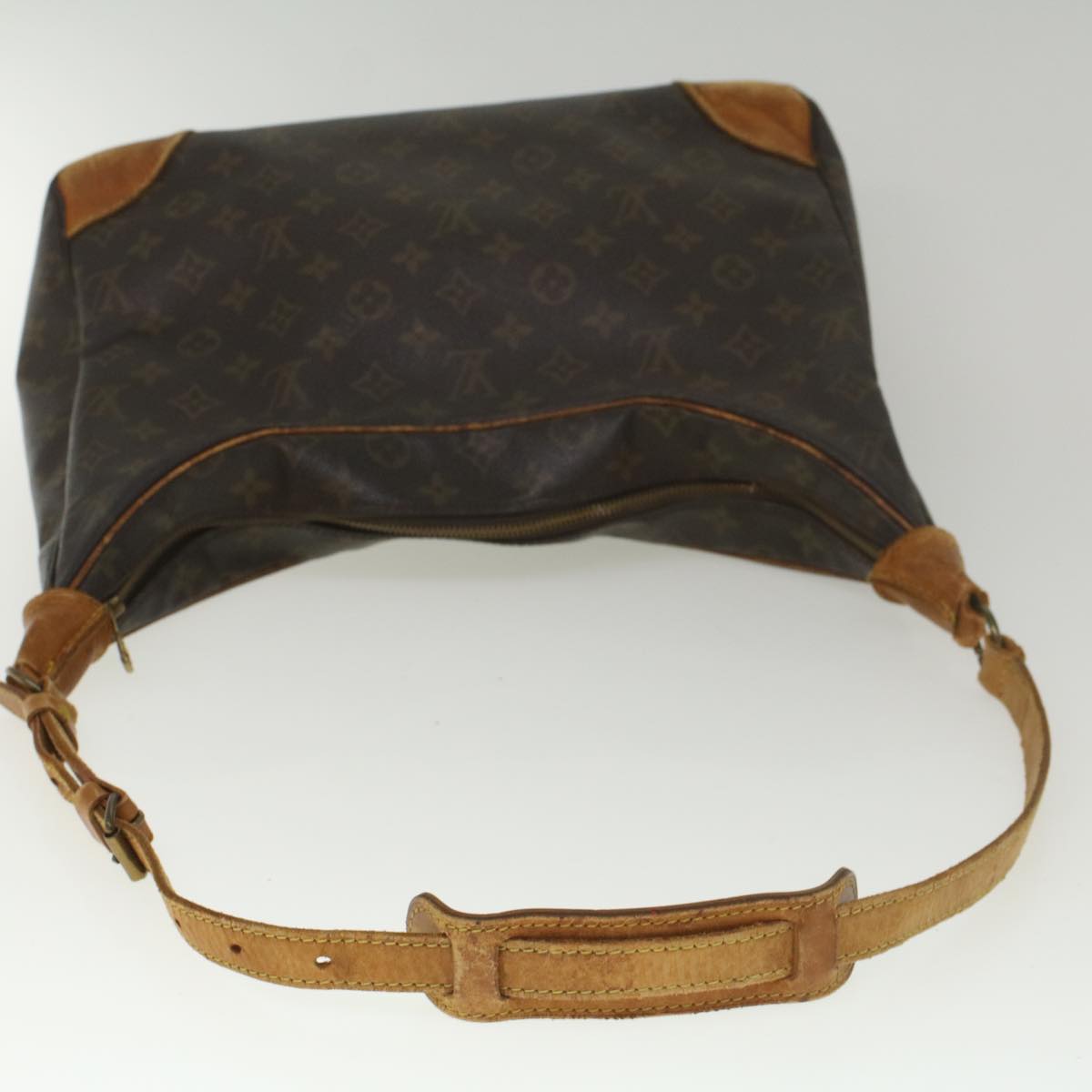LOUIS VUITTON Monogram Boulogne 35 Shoulder Bag M51260 LV bs8967