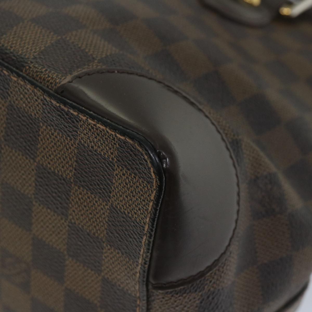 LOUIS VUITTON Damier Ebene Hampstead MM Tote Bag N51204 LV bs8968