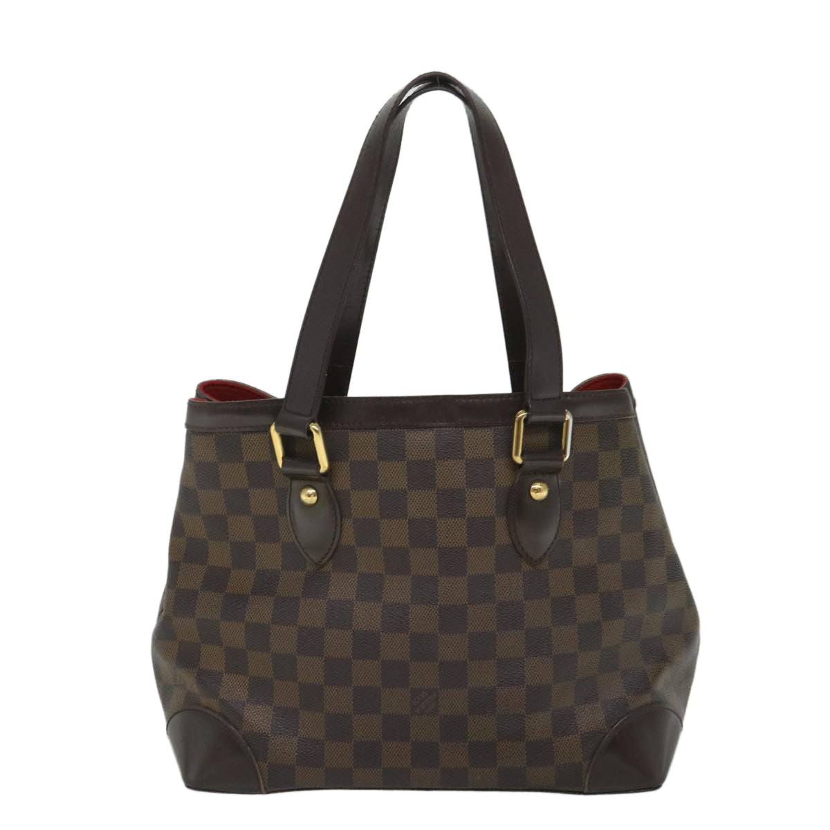 LOUIS VUITTON Damier Ebene Hampstead MM Tote Bag N51204 LV bs8968
