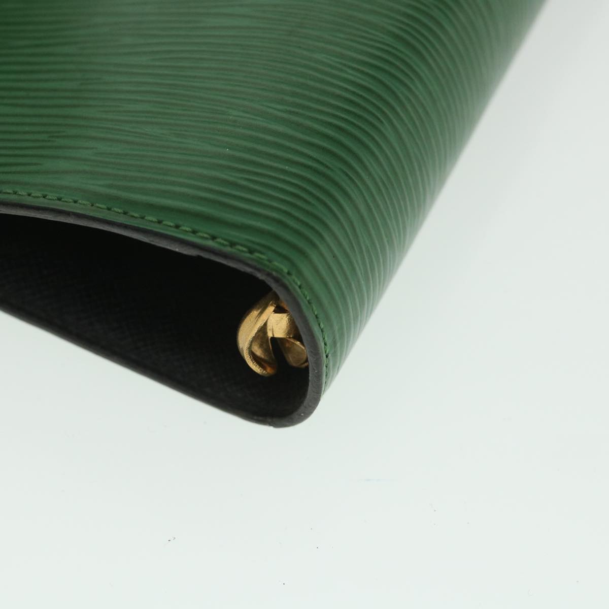 LOUIS VUITTON Epi Agenda MM Day Planner Cover Green R20044 LV bs9033