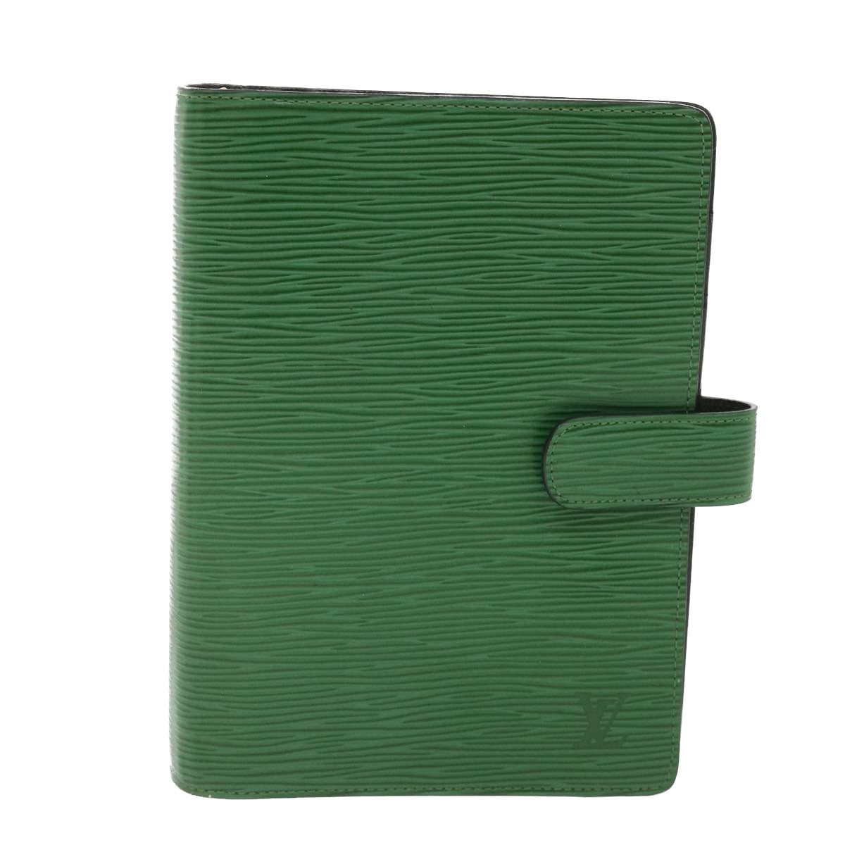LOUIS VUITTON Epi Agenda MM Day Planner Cover Green R20044 LV bs9033