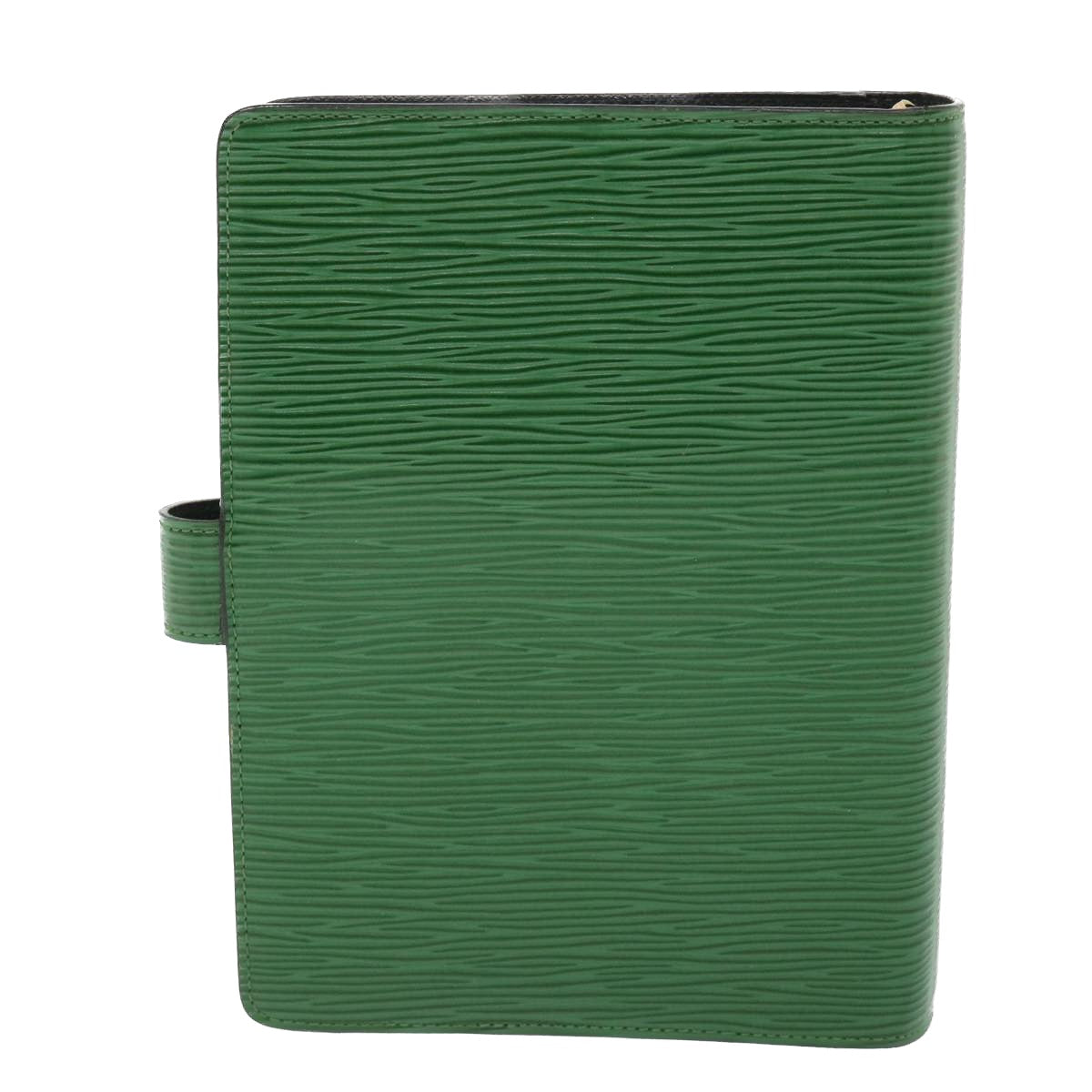 LOUIS VUITTON Epi Agenda MM Day Planner Cover Green R20044 LV bs9033