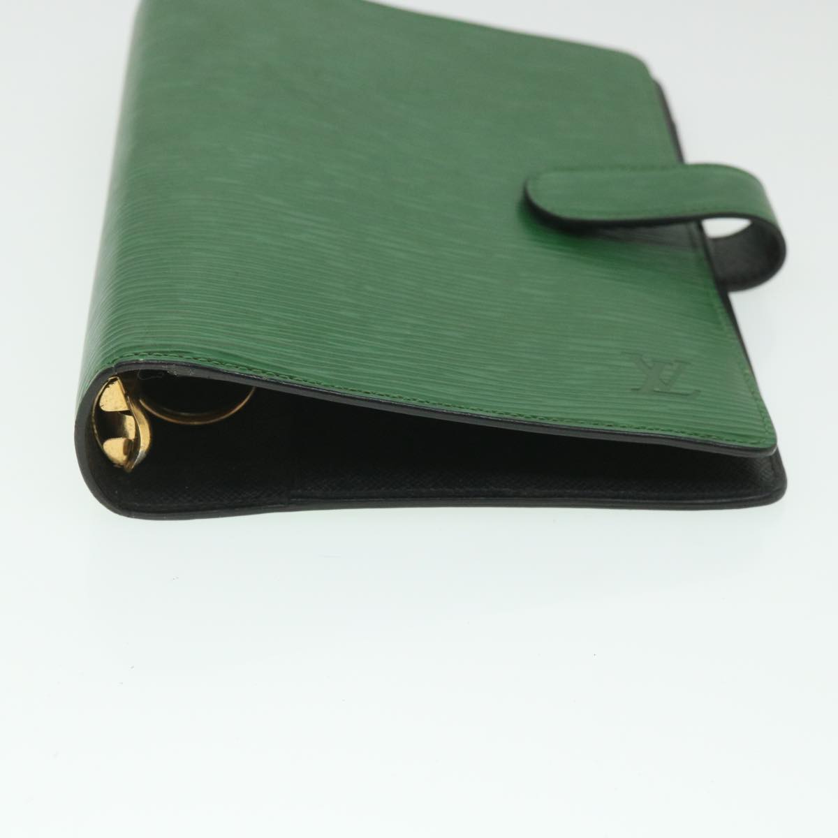 LOUIS VUITTON Epi Agenda MM Day Planner Cover Green R20044 LV bs9033