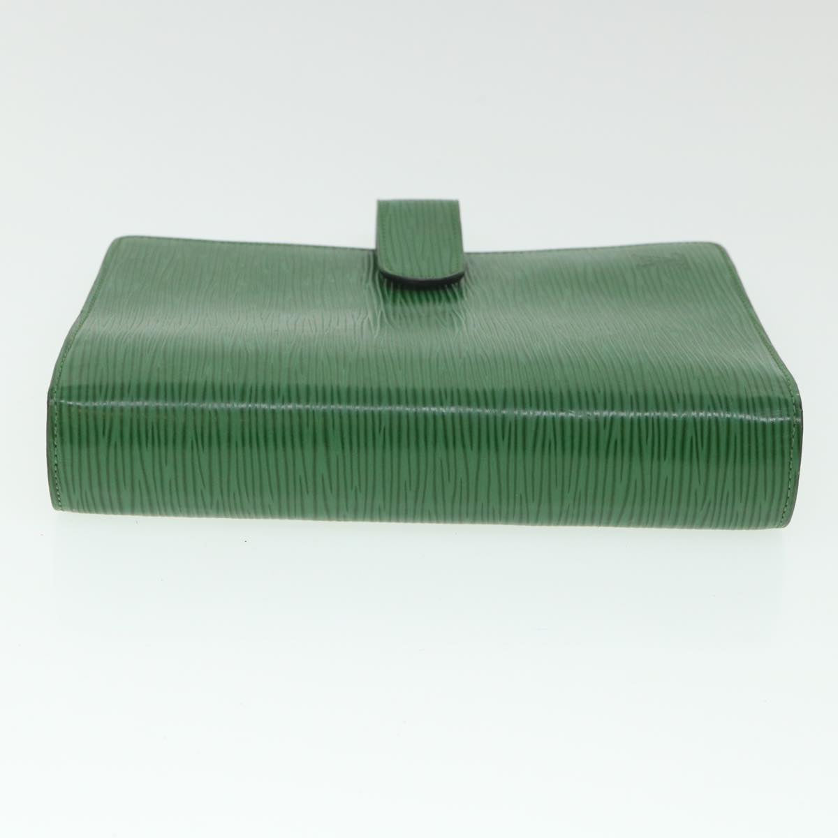 LOUIS VUITTON Epi Agenda MM Day Planner Cover Green R20044 LV bs9033
